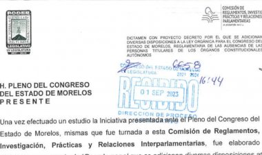 El Congreso pretende dotar de  fuero constitucional al vicefiscal