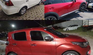 Vehículos con reporte de robo fueron recuperados por la AIC