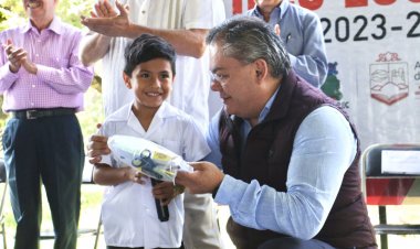 Refrenda Rafael Reyes compromiso con los niños y jóvenes de Jiutepec
