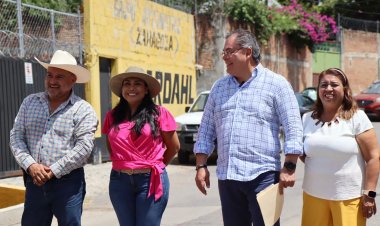 Obra para prevenir inundaciones fue supervisada por Rafael Reyes