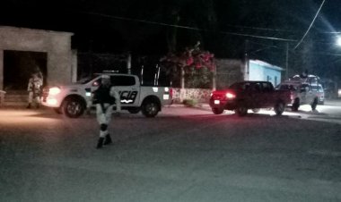 En 17 colonias de 5 municipios, se desplegó operativo mixto conjunto en contra del crimen