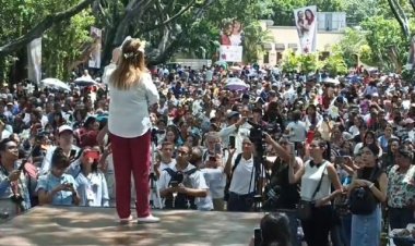 Más de 3 mil mujeres morelenses celebran el triunfo de Sheinbaum