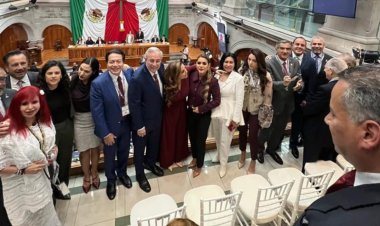 Estado de México da la bienvenida a Delfina Gómez como su 1era gobernadora