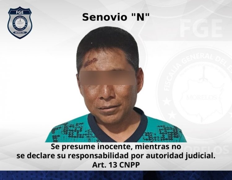Un hombre, vinculado por feminicidio en Amacuzac