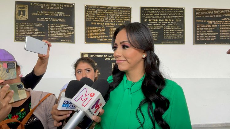 Sandra Anaya reafirma aspiración para competir por la gubernatura de Morelos