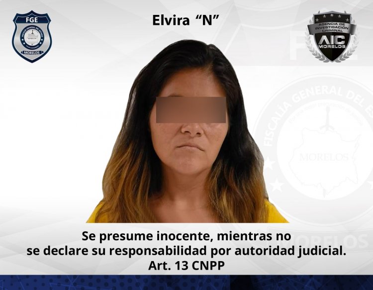 Femenina vinculada  por un homicidio en Yautepec; ya, en prisión preventiva