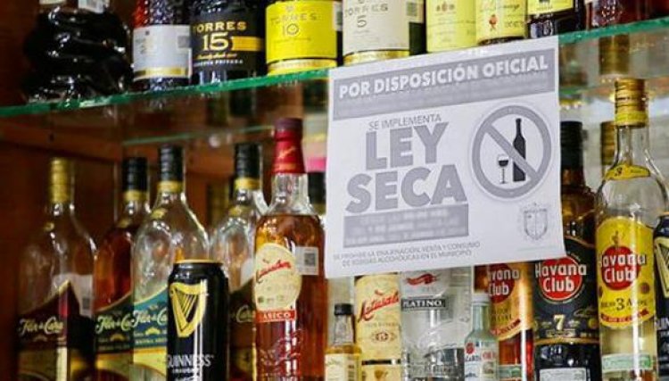 Al menos, 7 municipios sin  venta de alcohol para el 15