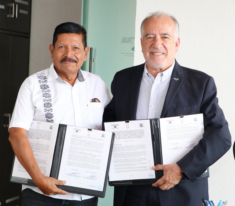 Firman UAEM y gobierno indígena de Xoxocotla convenios de colaboración