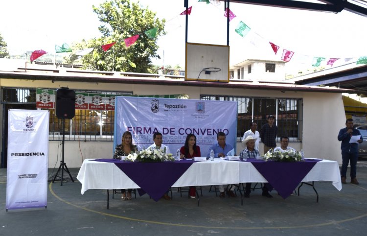 Otorga secretaria de administración uso de un inmueble al ayuntamiento de Tepoztlán