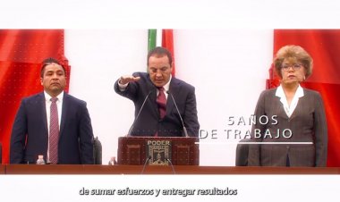 Mantiene Cuauhtémoc Blanco compromiso con la transformación a 5 años de administración