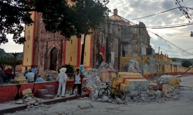 Con fondos federales, se rehabilitan templos en Tepalcingo y Jonacatepec