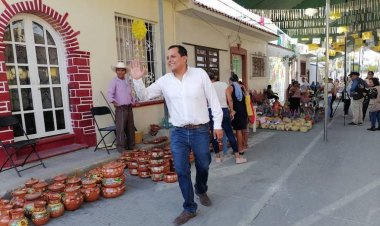 Reportan éxito en la Feria del Barro en Anenecuilco, Ayala
