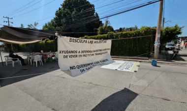 Se aferran vecinos de Cuautla a impedir que instalen gas natural