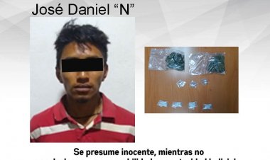 Detuvieron a éste por delitos contra la salud en la capital