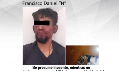 Fue detenido en Temixco un presunto peligroso extorsionador; traía un arma