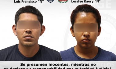 Asolaba con extorsiones a comerciantes es la acusación en contra de esta pareja