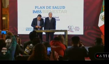 Formalizó Morelos con el presidente el inicio del IMSS Bienestar