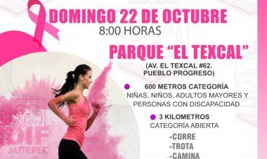 El DIF Jiutepec invita a una Carrera Atlética con Causa