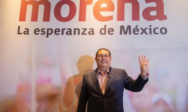 Asiste Víctor Mercado a reunión de MORENA para conocer términos de la encuesta para elegir al coordinador de la defensa de la 4 transformación en Morelos