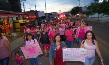 En Jojutla se llevó a cabo caminata sobre detección de cáncer de mama