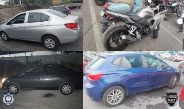 Vehículos de procedencia ilícita recuperados por la AIC en las tres regiones de Morelos