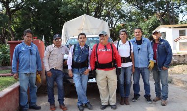 En un recorrido, el alcalde Rafael Reyes verificó labor de limpieza en panteones