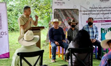 La Ceagua modernizará el sistema de agua potable para Hueyapan