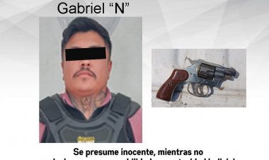 Traía un arma prohibida en Cuautla: lo detuvo la Policía