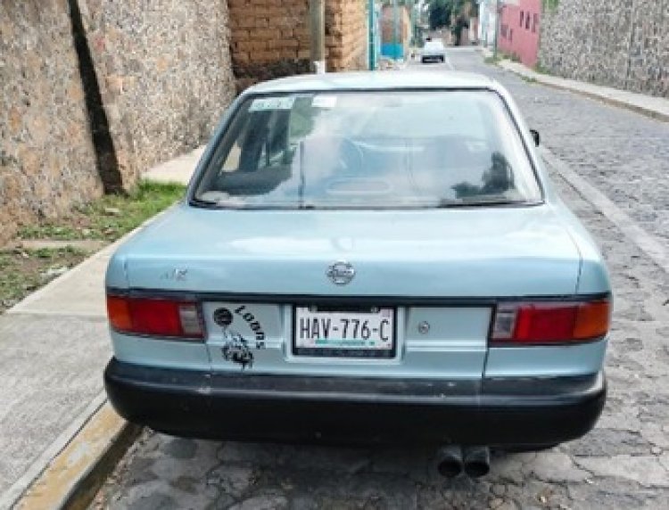 En Cuernavaca, fue recuperado un Tsuru 1992 reportado  robado