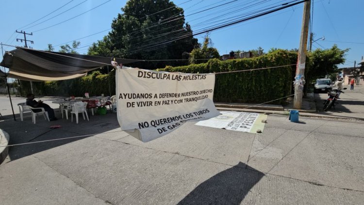 Se aferran vecinos de Cuautla a impedir que instalen gas natural