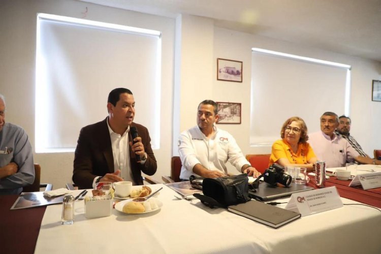 Suman fuerzas Juan Ángel Flores e ingenieros en proyectos por Morelos