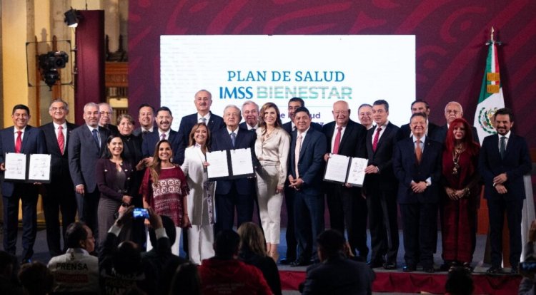 Morelos y federación formalizan  el arranque del IMSS - Bienestar