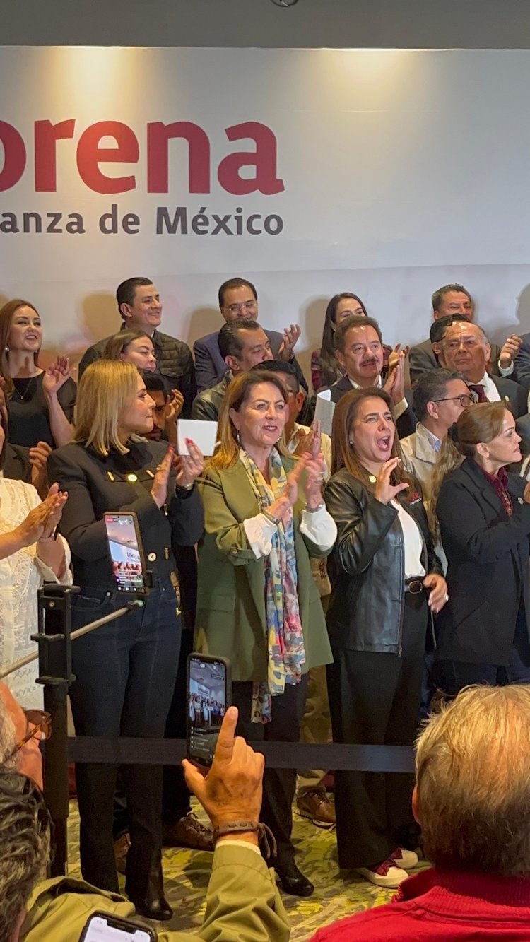 Ratifica Margarita González Saravia  compromiso de unidad con Morena
