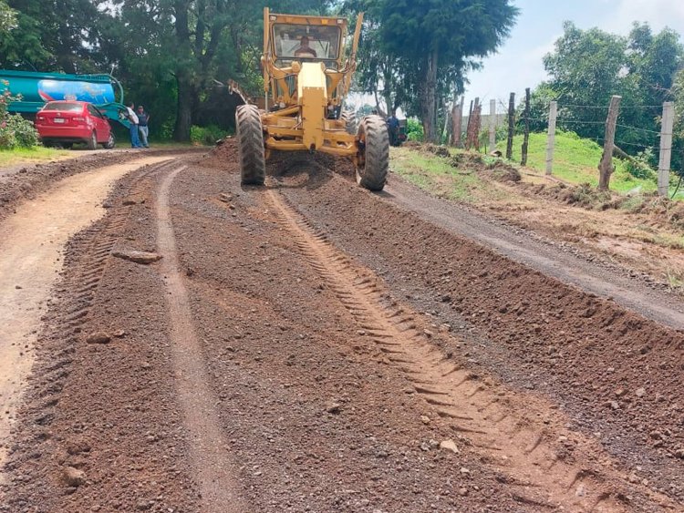 Se rehabilita ruta de evacuación en la vía Tlalmimilupan-Ocuituco