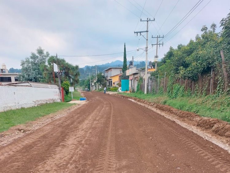 Se rehabilita ruta de evacuación en la vía Tlalmimilupan-Ocuituco