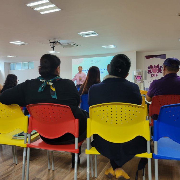 Personal del DIF Morelos recibe capacitación sobre discriminación