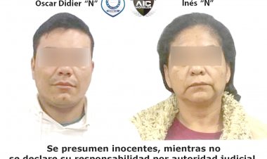 Madre e hijo, detenidos acusados de un homicidio en Puente de Ixtla