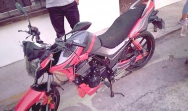 Este Ángel fue sorprendido con una motoneta robada