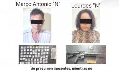 Aseguran que éstos traían droga y armas prohibidas