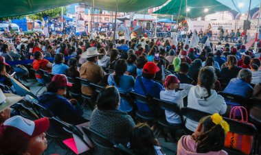 Escucha la precandidata única de Morena las necesidades de los pueblos de Morelos