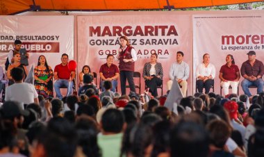 Puente de Ixtla recibe visita de Margarita González Saravia