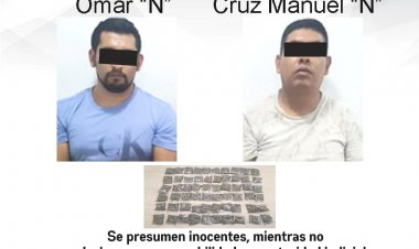 Una denuncia ciudadana logró llevar a portadores de supuesta droga prohibida