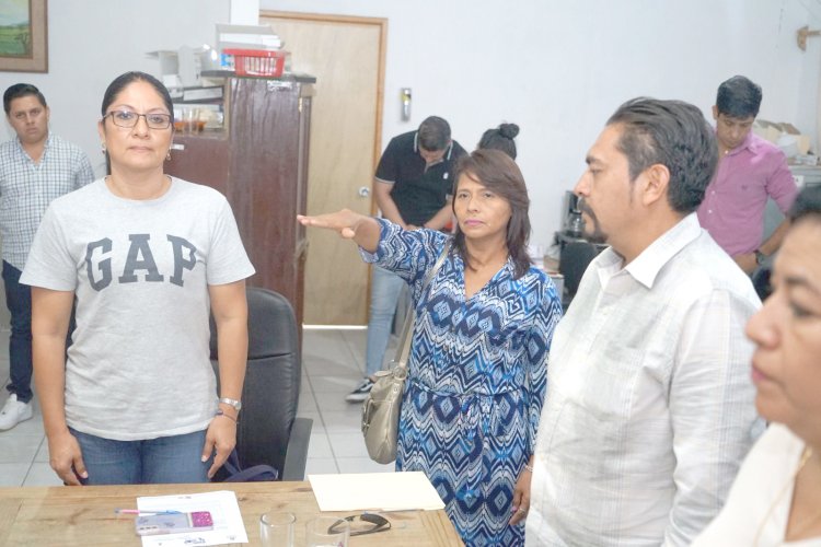 Col. Guadalupe de Jojutla tiene a una nueva ayudante suplente