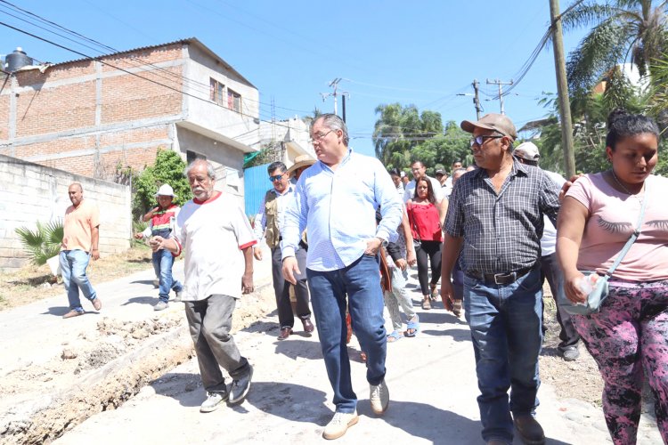 Supervisó el alcalde Reyes reparación de obra de agua