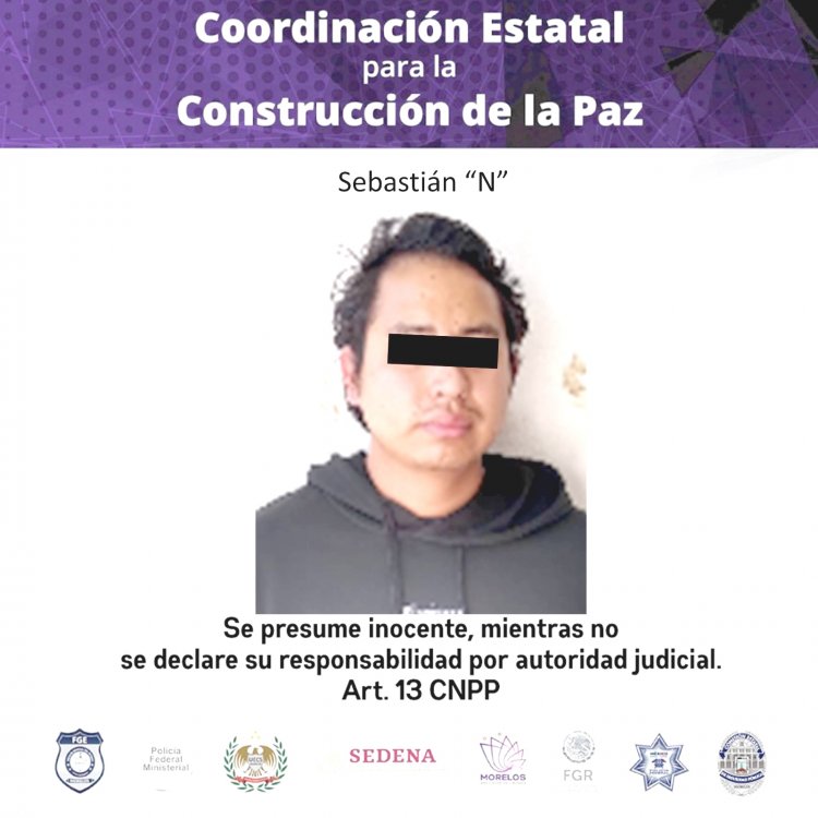 Por un robo y abuso de confianza, fue detenido en el municipio de Jiutepec