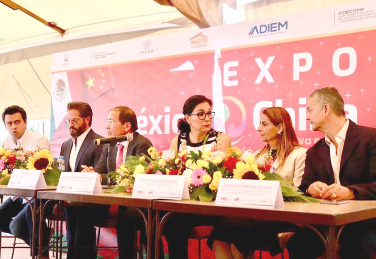 Viene aquí el encuentro de Nearshoring y Comercio en la Expo China-México 2023
