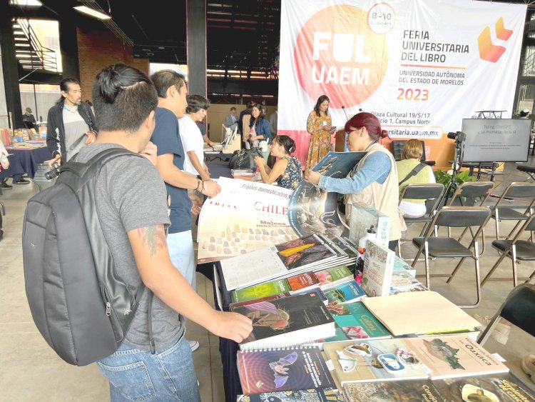 Inaugura UAEM actividades de la Feria Universitaria del Libro 2023