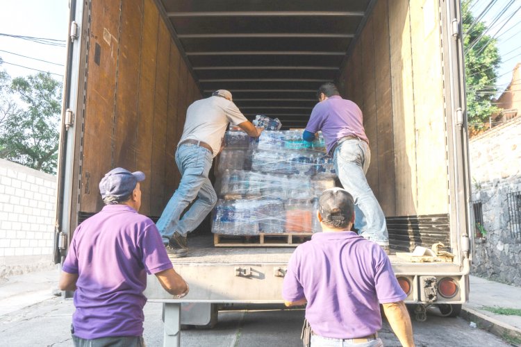 DIF Morelos envió 30 toneladas de víveres e insumos a Guerrero