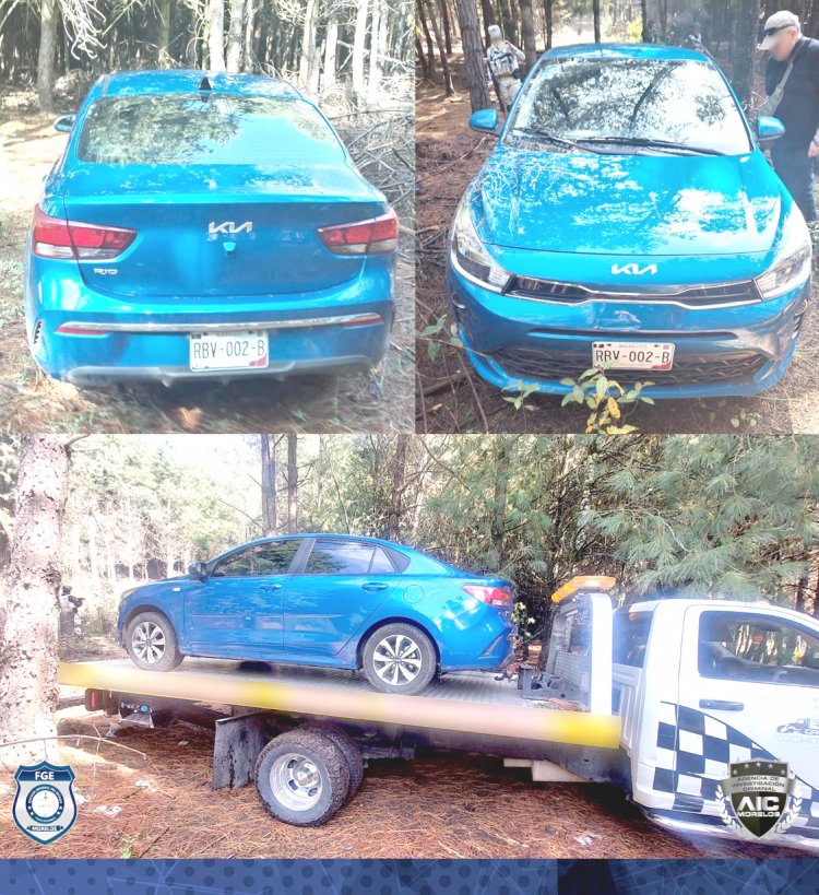 En operativos en nueve municipios, se recuperaron once autos robados