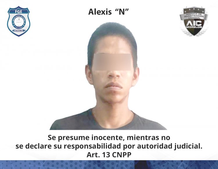 En Miacatlán, cayó Alexis, señalado por portar drogas